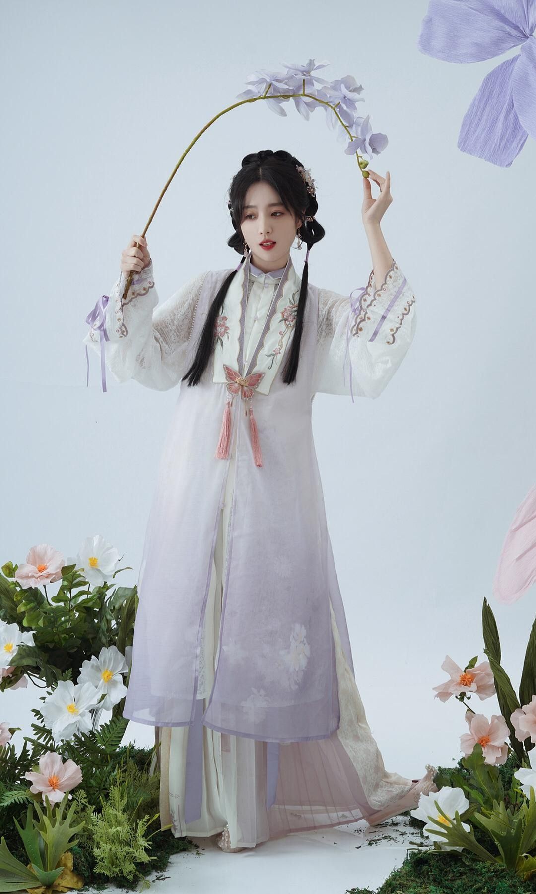 The Enchantment of a Red Cheongsam-Style Blouse