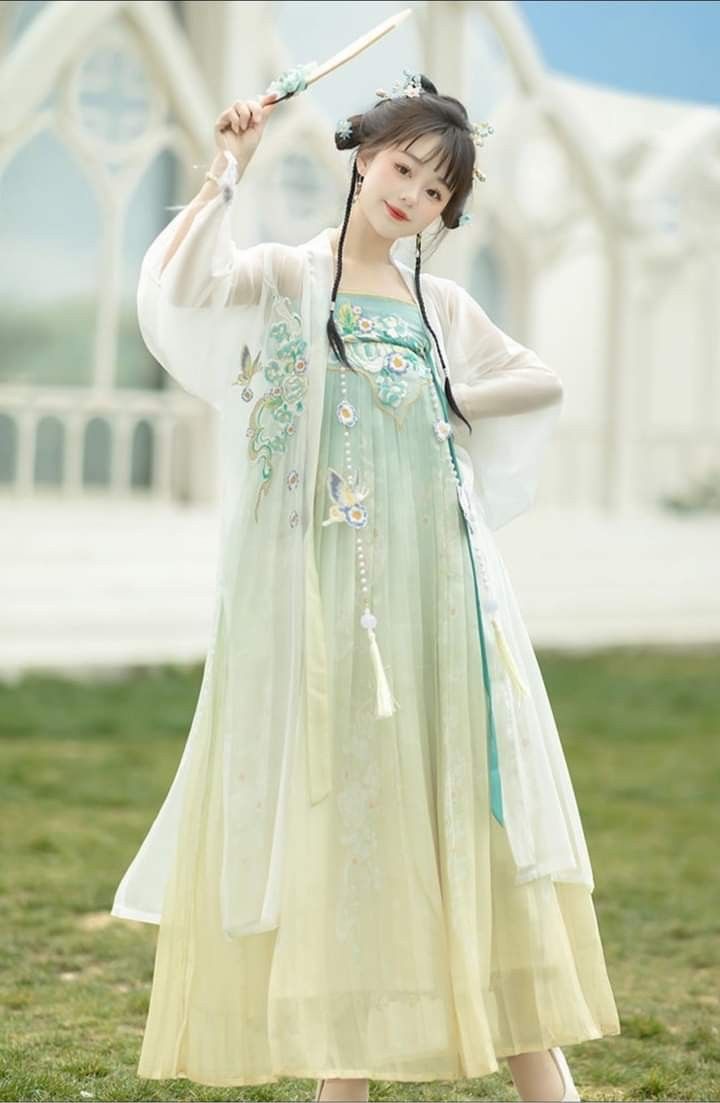 The Journey of a Little Girl in a Hanfu Dress