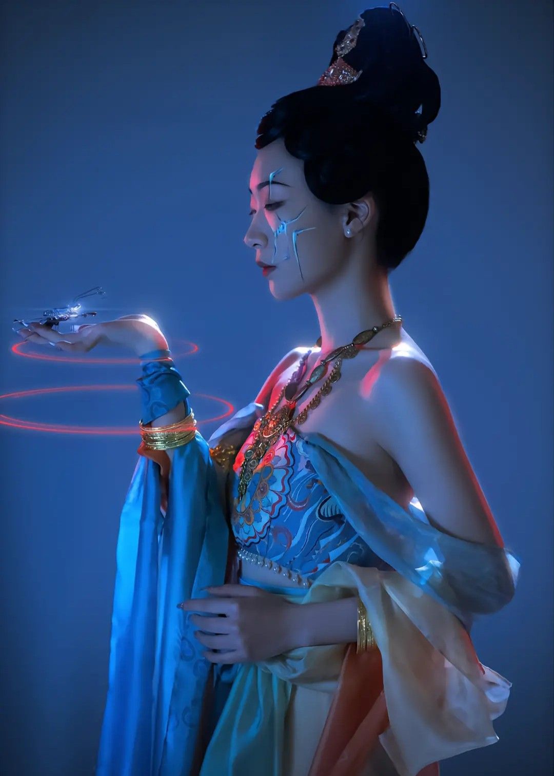 The Song Dynastys Hanfu Beauty:Consort Yangs Splendid Journey Through Time