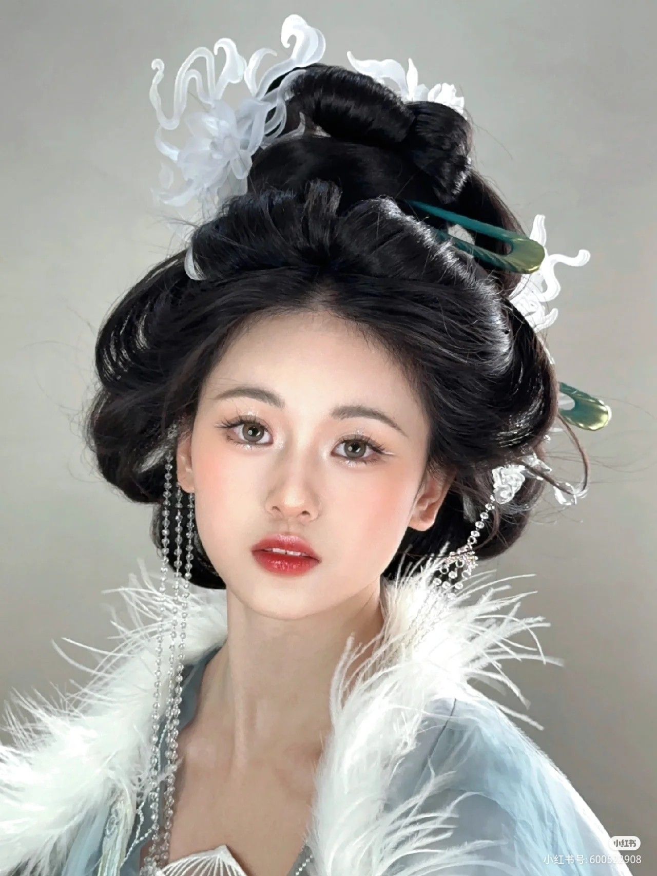 JK汉服美少女，传统与现代的完美融合