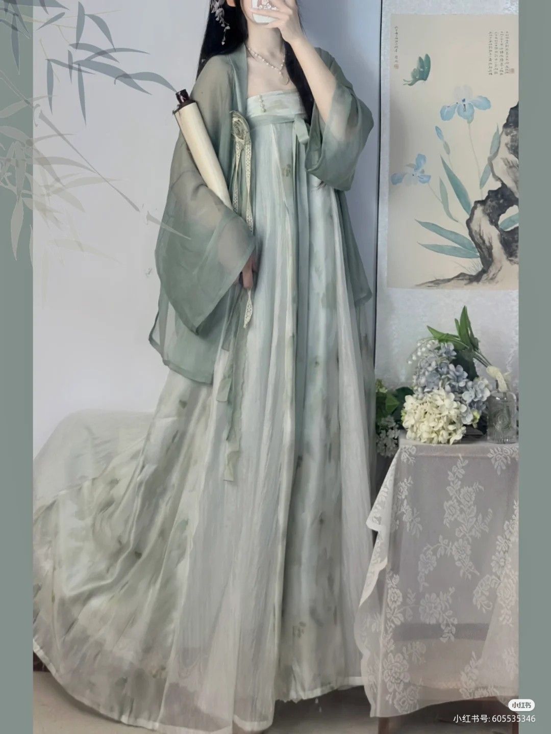 The Enchantment of Hanfu for a 7-Year-Old Girl The Enchantment of Hanfu for a 7-Year-Old Girl