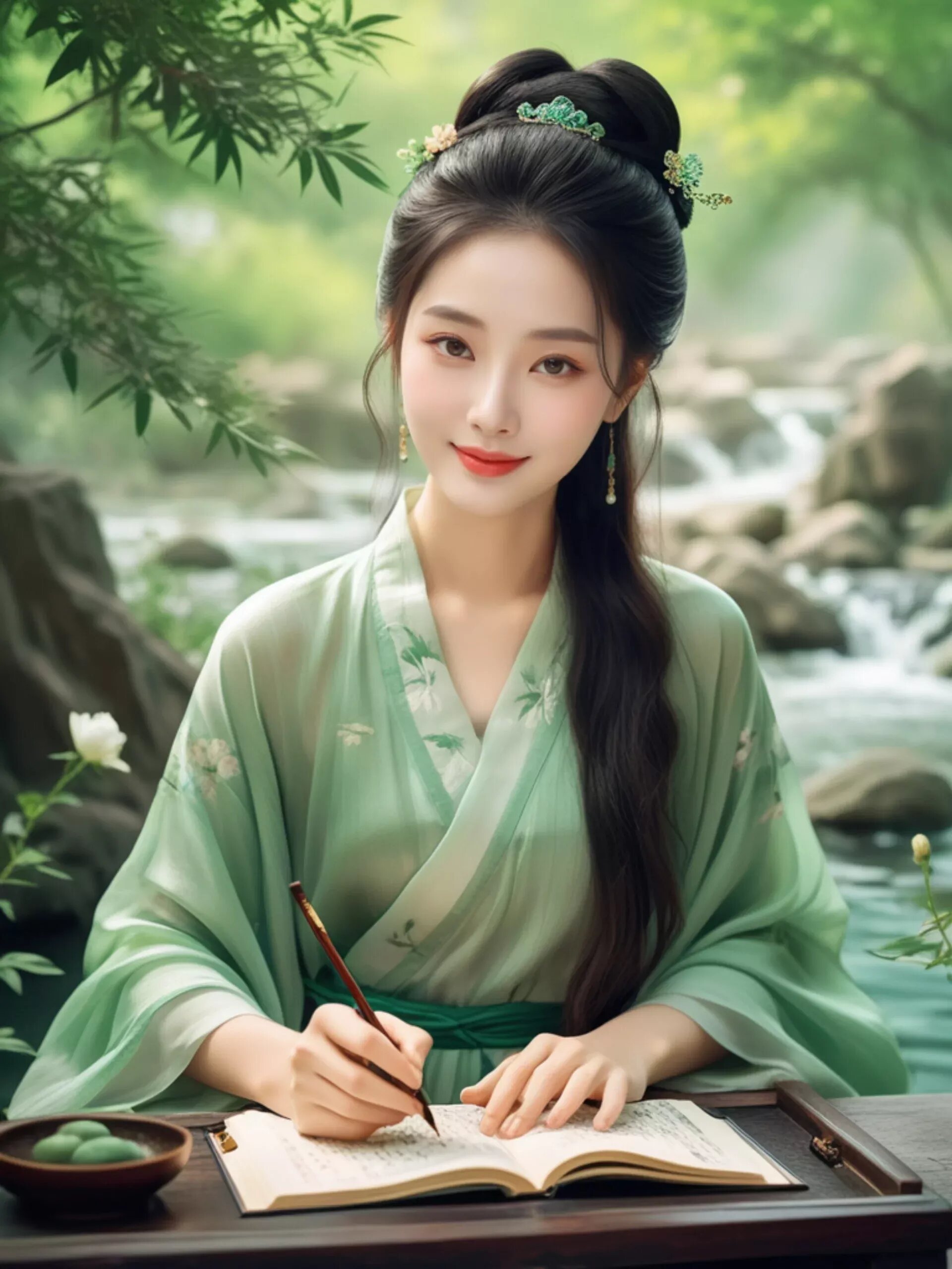 千山暮雪,汉服之美与传统文化的融合 千山暮雪,汉服之美与传统文化的融合