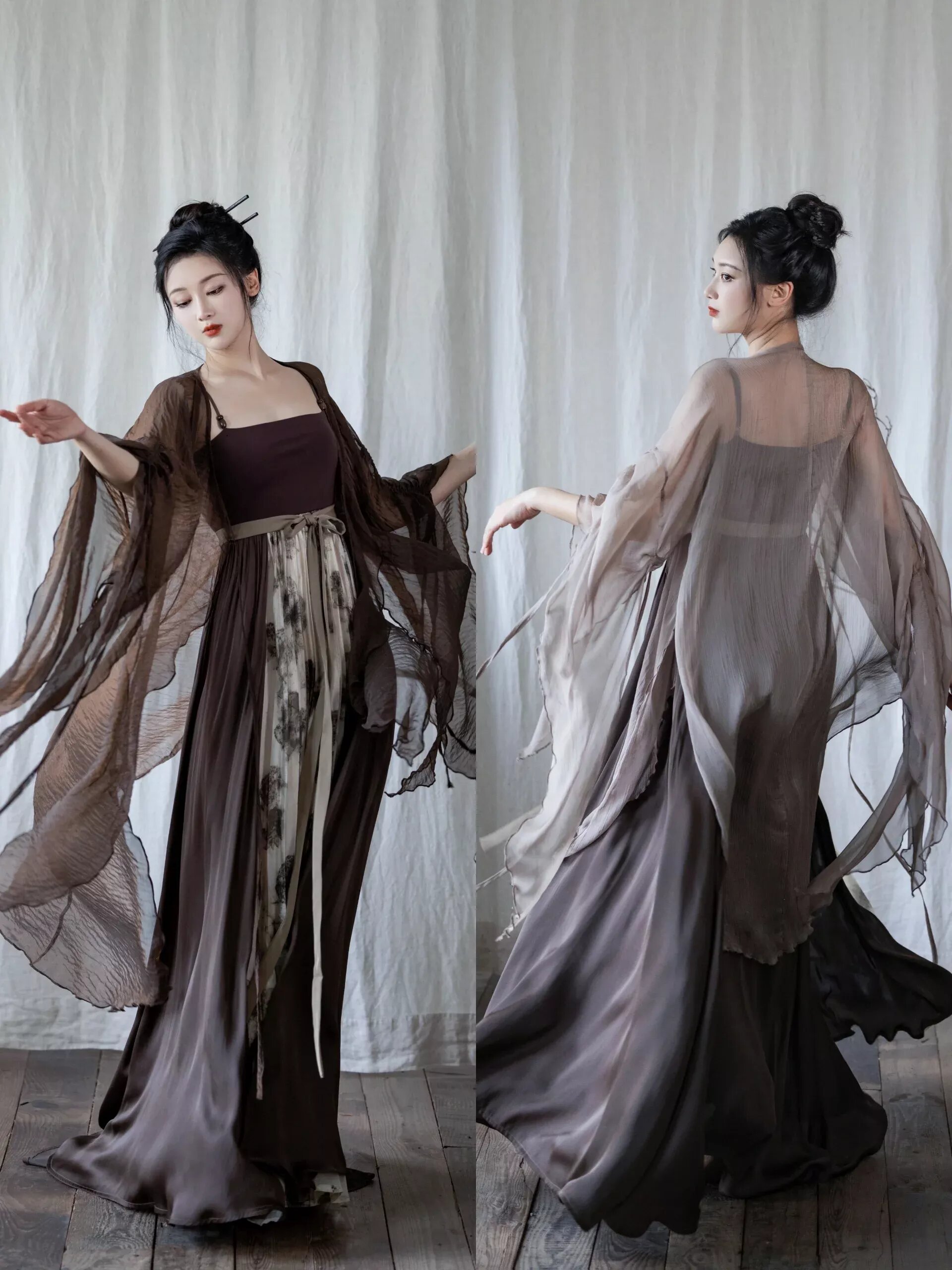 Traditional Tang-Style Summer女装,唐装风尚与女性魅力融合的艺术 Traditional Tang-Style Summer女装,唐装风尚与女性魅力融合的艺术