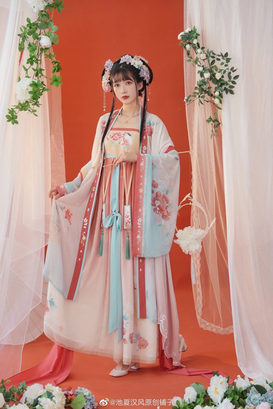 Summer Hanfu Costumes for 10-Year-Old Girls in Grade Four