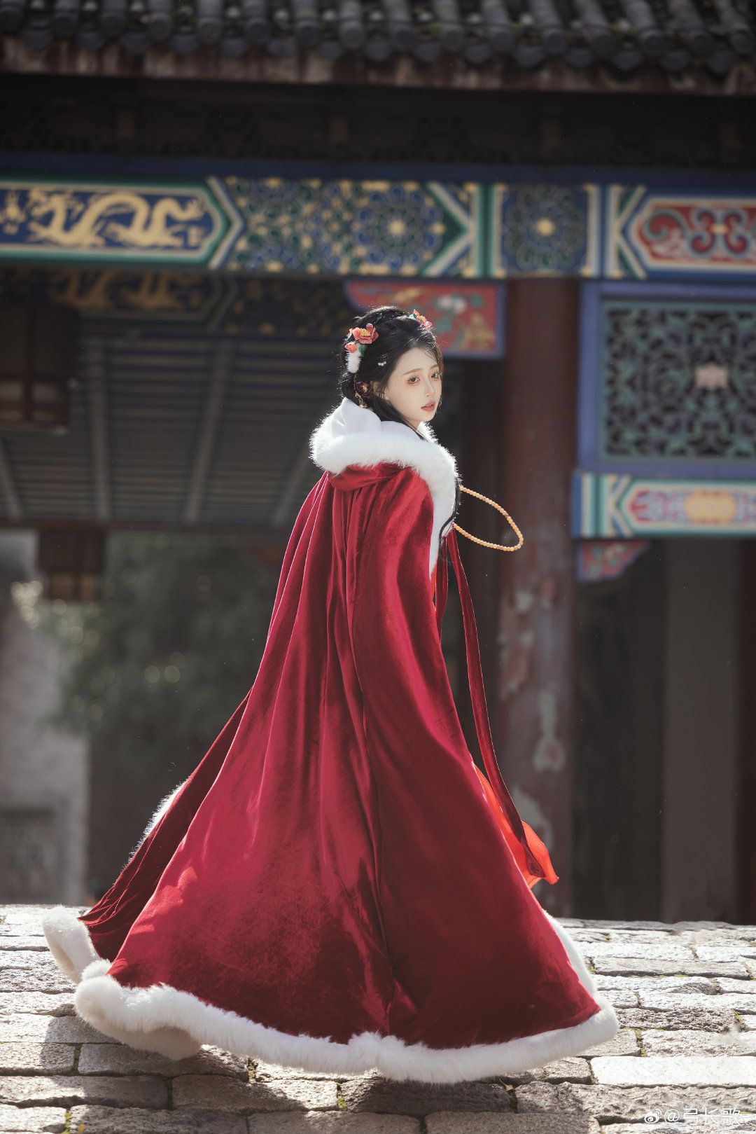 Baby Girl in Winter:The Enchantment of Pink Hanfu Costumes Baby Girl in Winter:The Enchantment of Pink Hanfu Costumes