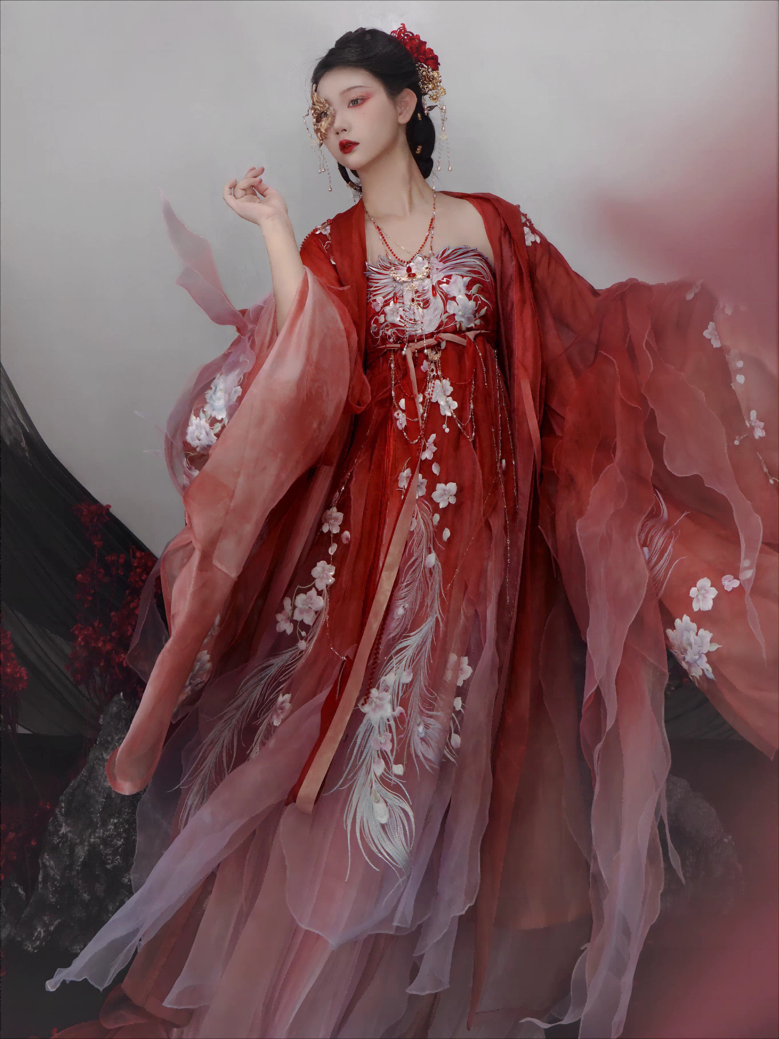 The Enigma of Black Traditional Chinese Hanfu:A Journey into Ancient Elegance