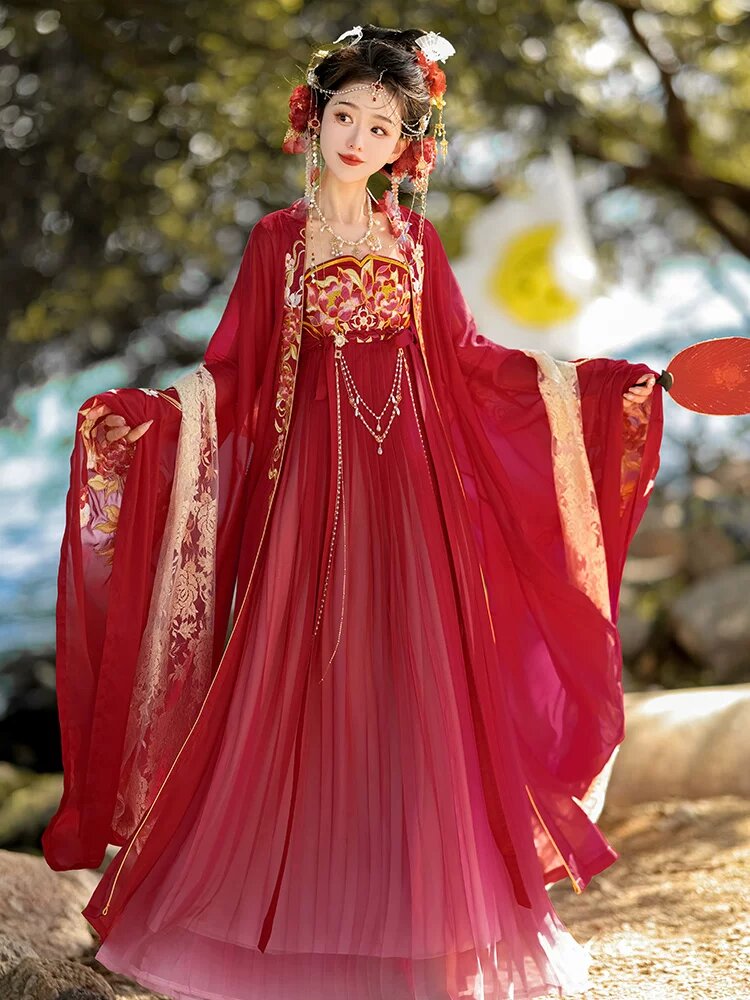 The Enchantment of Black Cheongsam with Butterfly Embroidery
