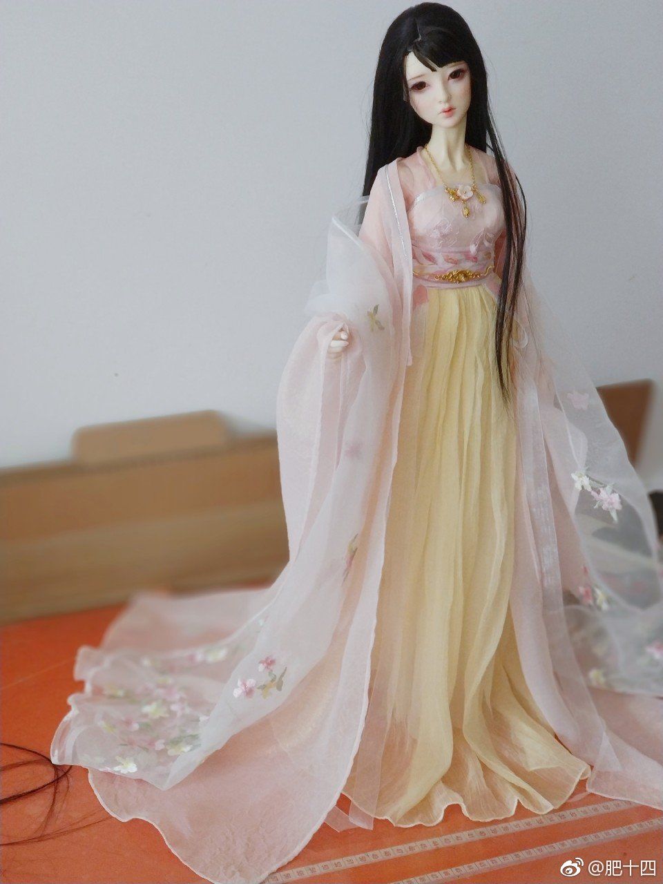 Summer Baby Girl Hanfu Costume Set