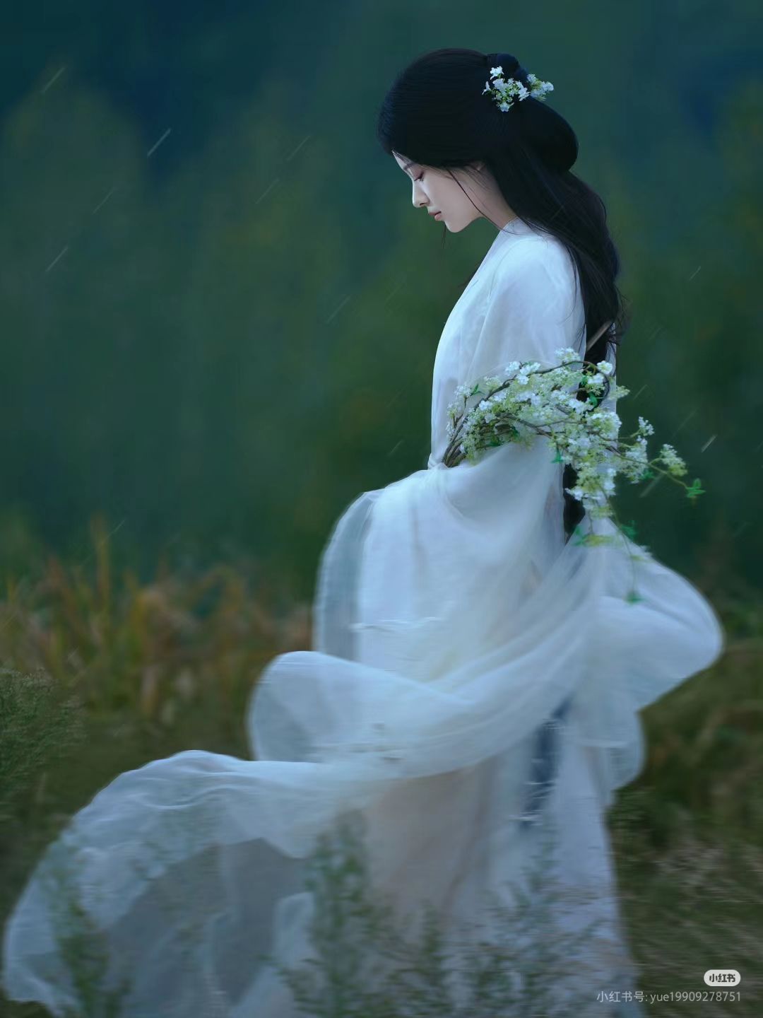 Green Fairy Princess Dress for Little Girls Traditional Chinese Hanfu Style