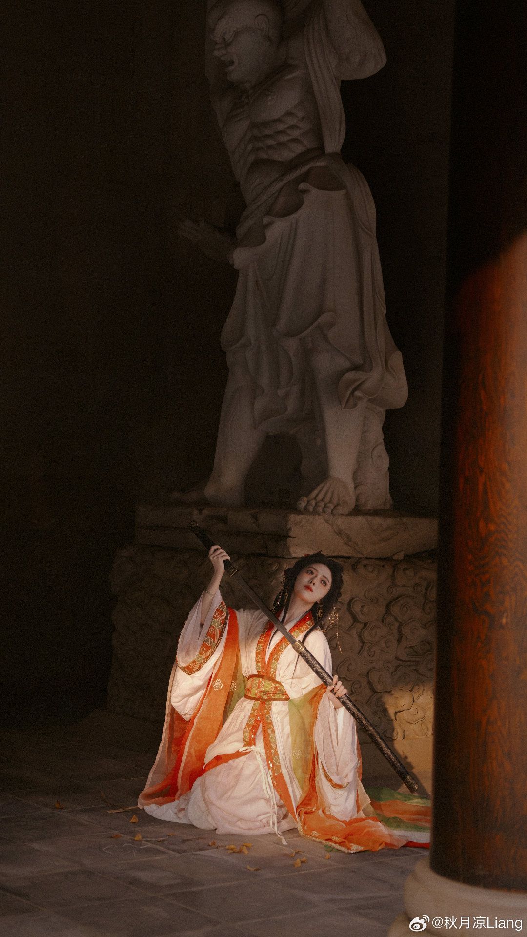 Orange Hanfu Hair Accessories:A Glimpse into Traditional Elegance Orange Hanfu Hair Accessories:A Glimpse into Traditional Elegance