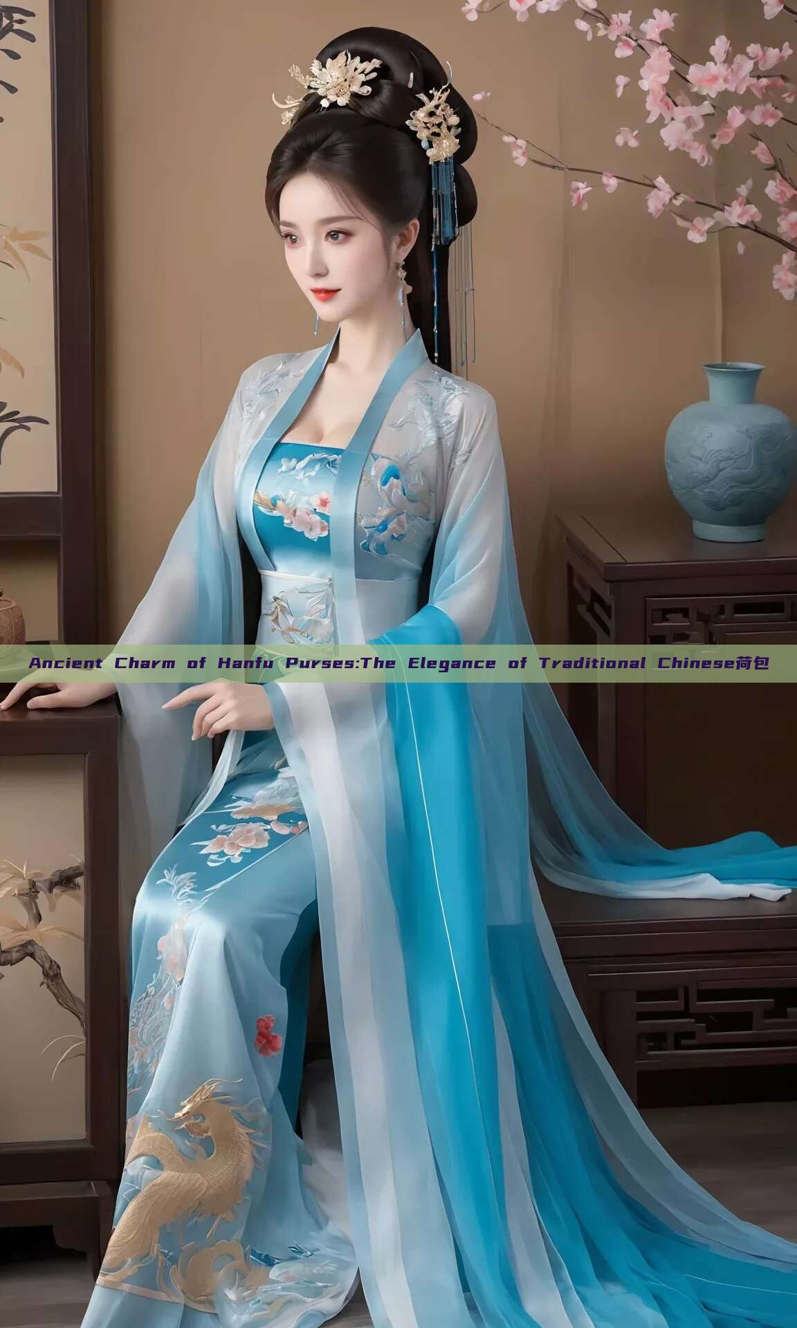 Ancient Charm of Hanfu Purses:The Elegance of Traditional Chinese荷包