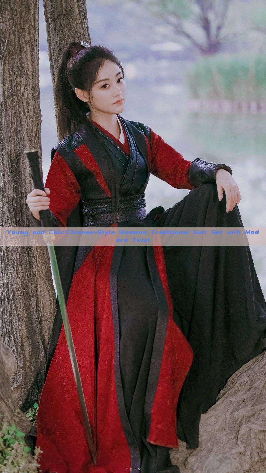 Young and Chic:Chinese-Style Womens Traditional Suit Set with Modern Twist Young and Chic:Chinese-Style Womens Traditional Suit Set with Modern Twist