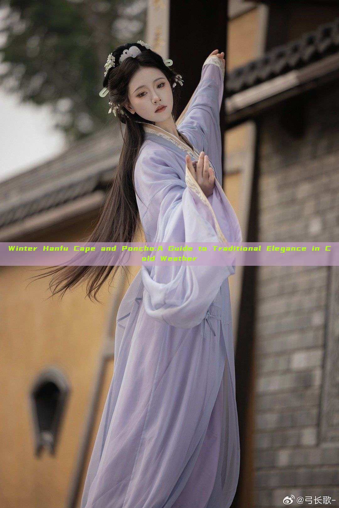 Winter Hanfu Cape and Poncho:A Guide to Traditional Elegance in Cold Weather