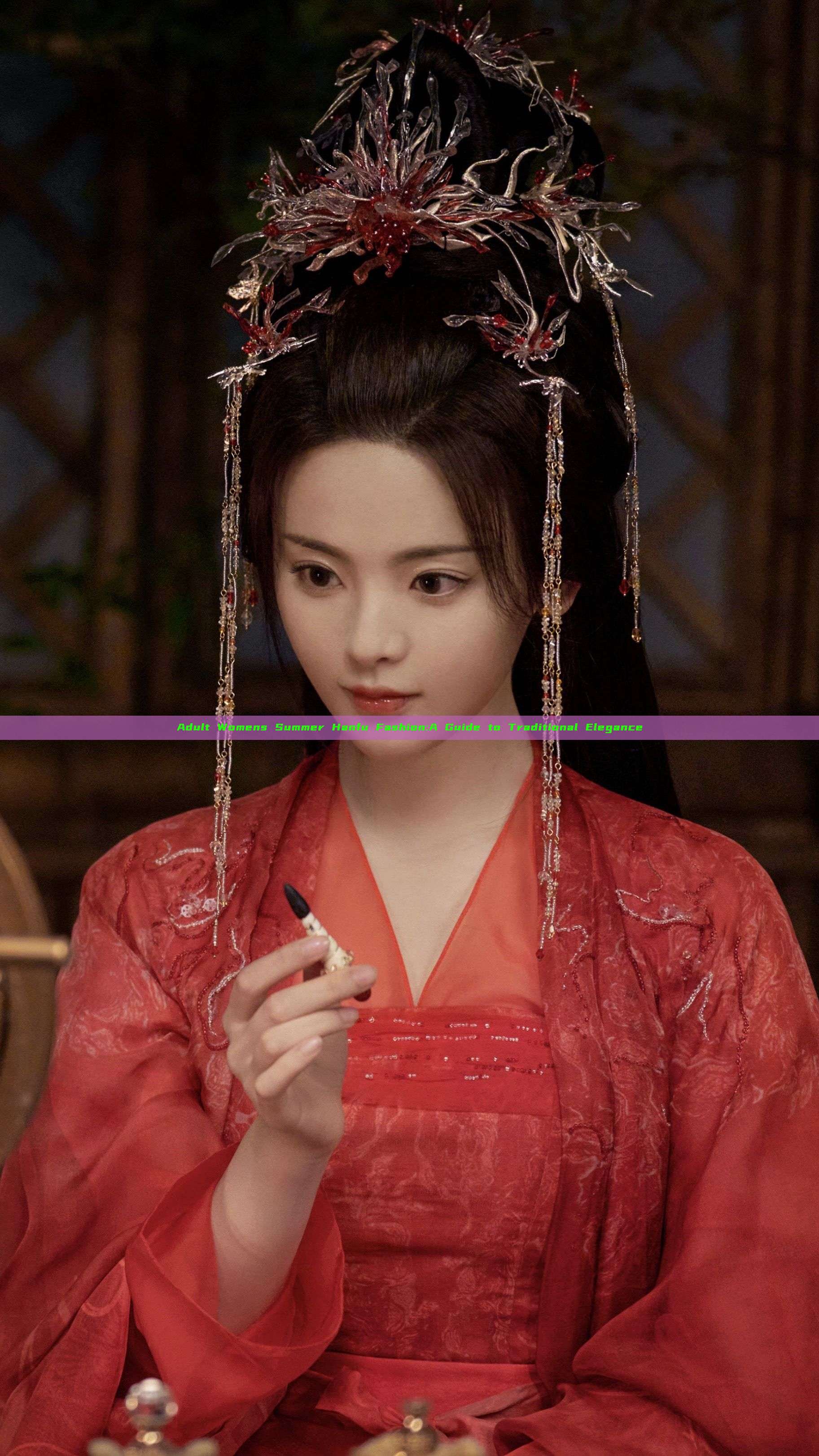 Adult Womens Summer Hanfu Fashion:A Guide to Traditional Elegance