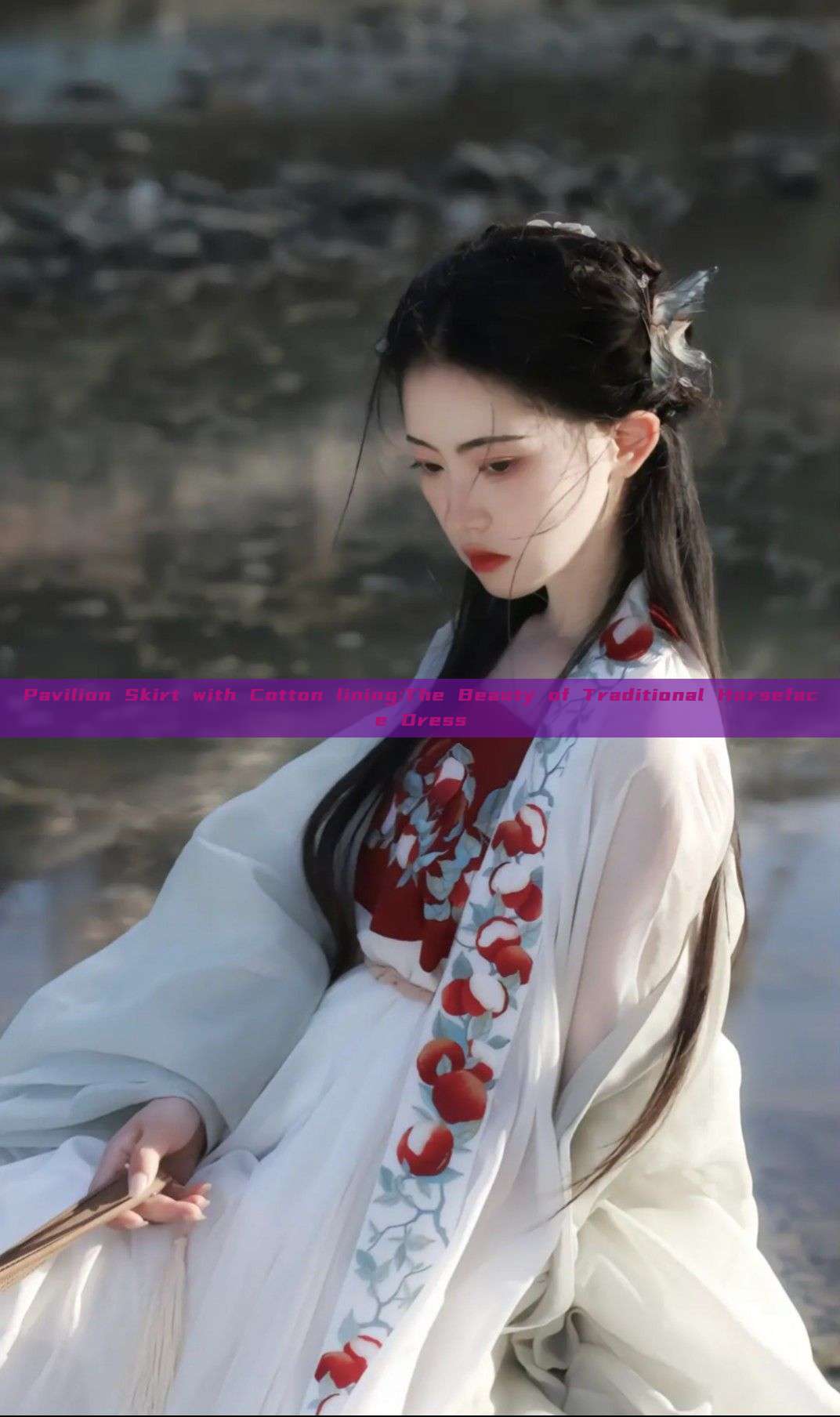 Pavilion Skirt with Cotton lining:The Beauty of Traditional Horseface Dress