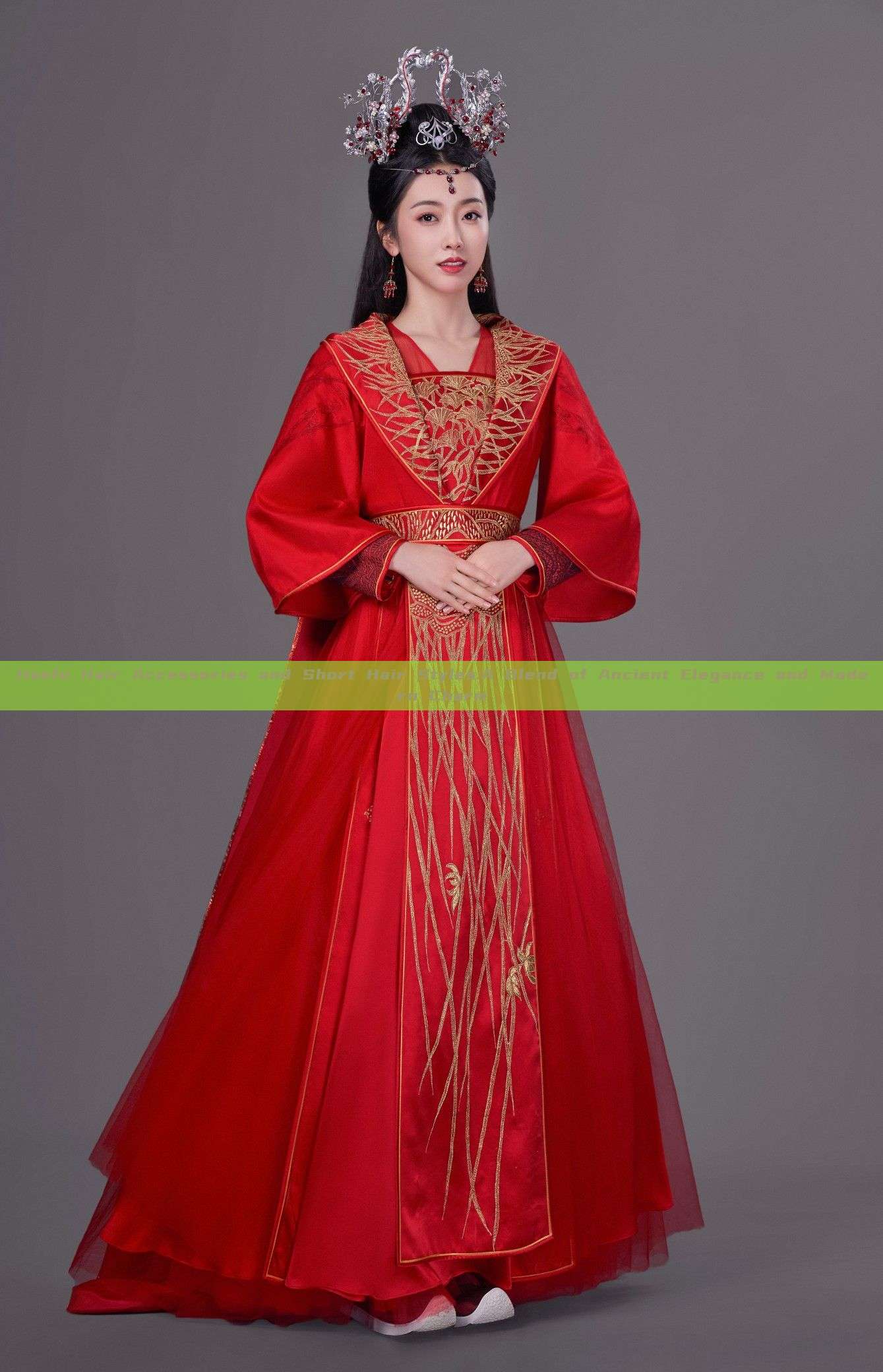 Hanfu Hair Accessories and Short Hair Styles:A Blend of Ancient Elegance and Modern Charm
