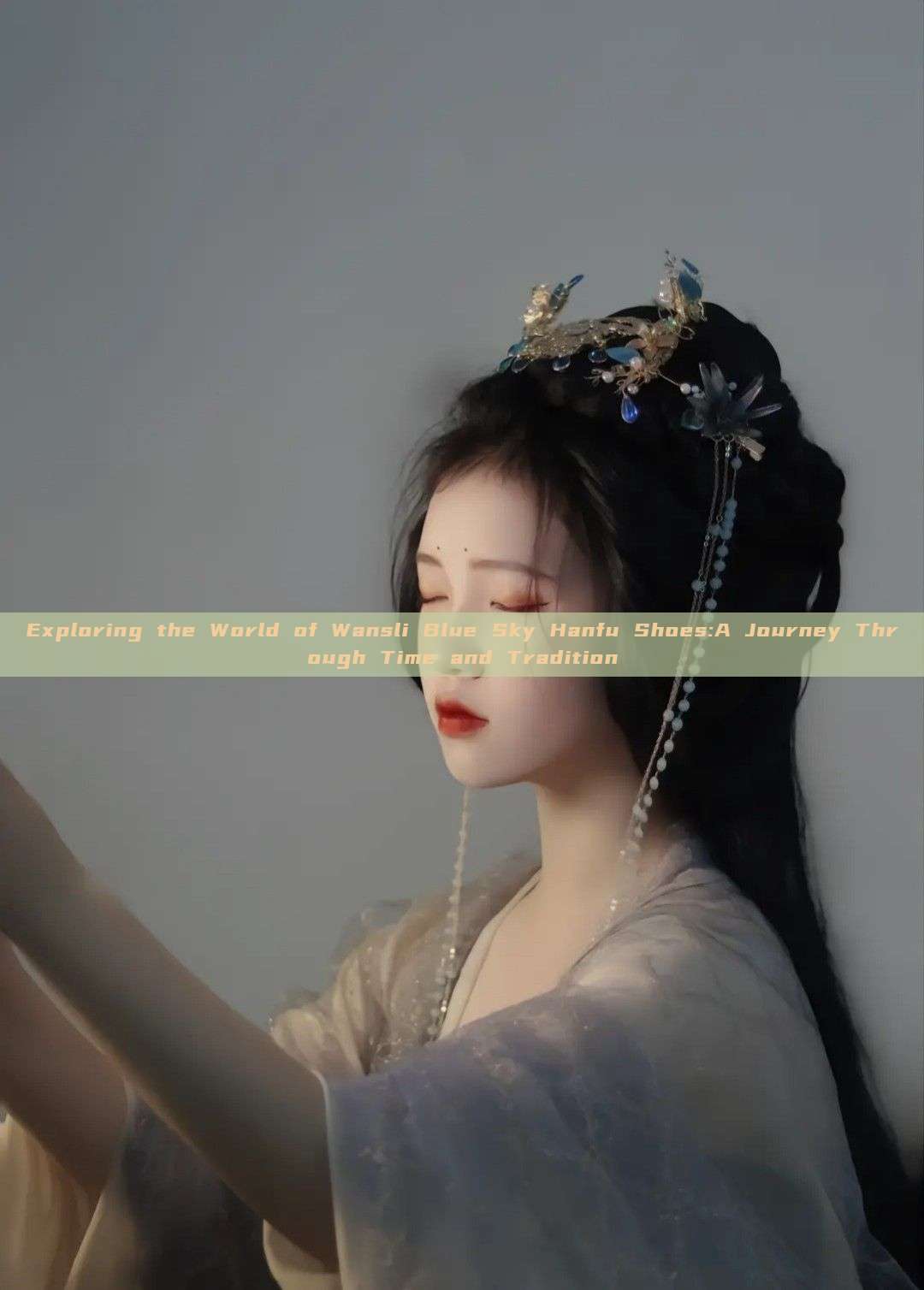 Exploring the World of Wansli Blue Sky Hanfu Shoes:A Journey Through Time and Tradition