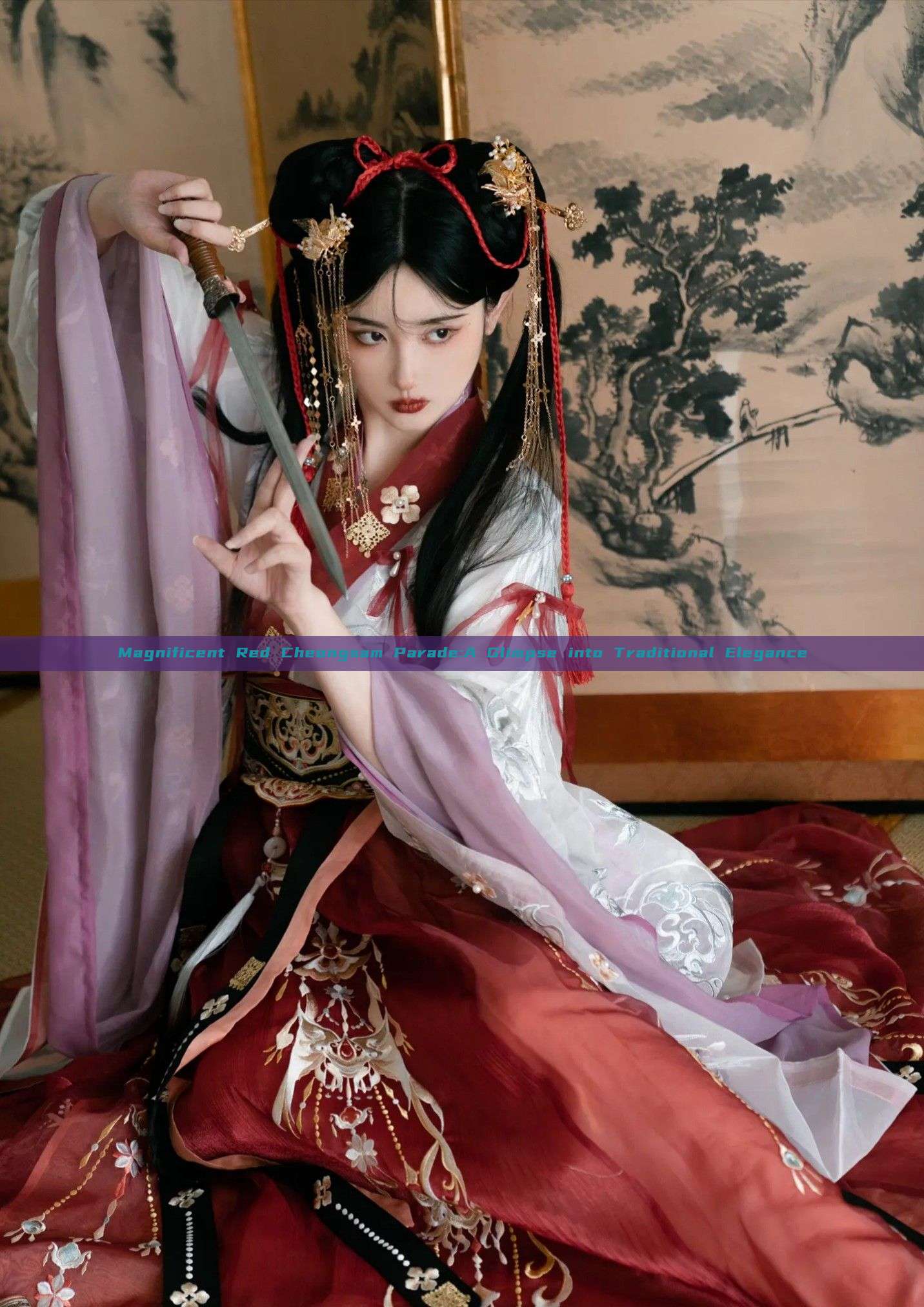 Magnificent Red Cheongsam Parade:A Glimpse into Traditional Elegance Magnificent Red Cheongsam Parade:A Glimpse into Traditional Elegance