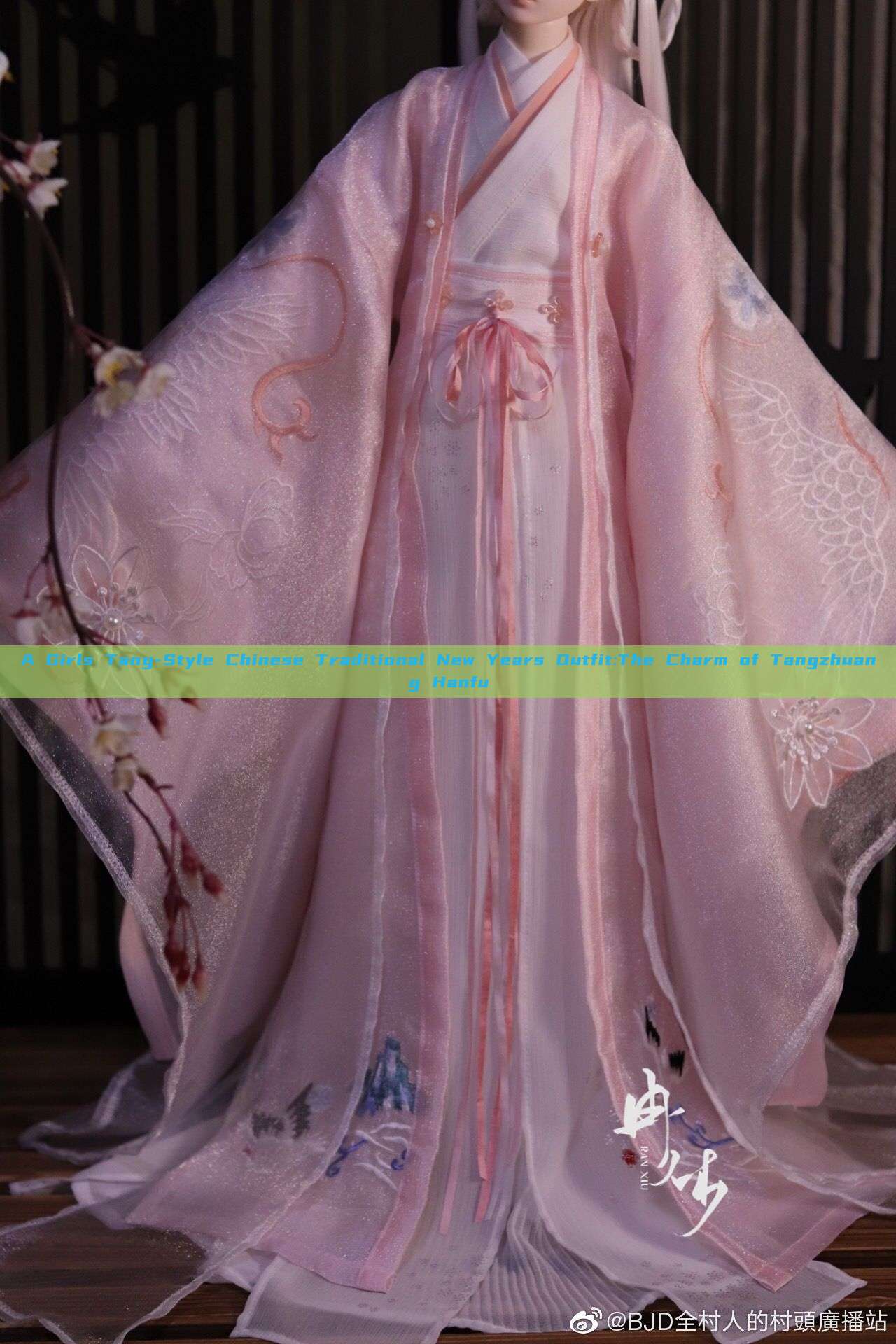 A Girls Tang-Style Chinese Traditional New Years Outfit:The Charm of Tangzhuang Hanfu