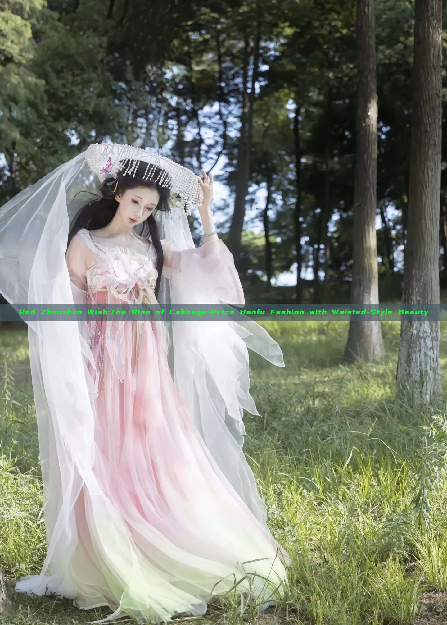 Red Zhaozhao Wish:The Rise of Cabbage-Price Hanfu Fashion with Waisted-Style Beauty Red Zhaozhao Wish:The Rise of Cabbage-Price Hanfu Fashion with Waisted-Style Beauty