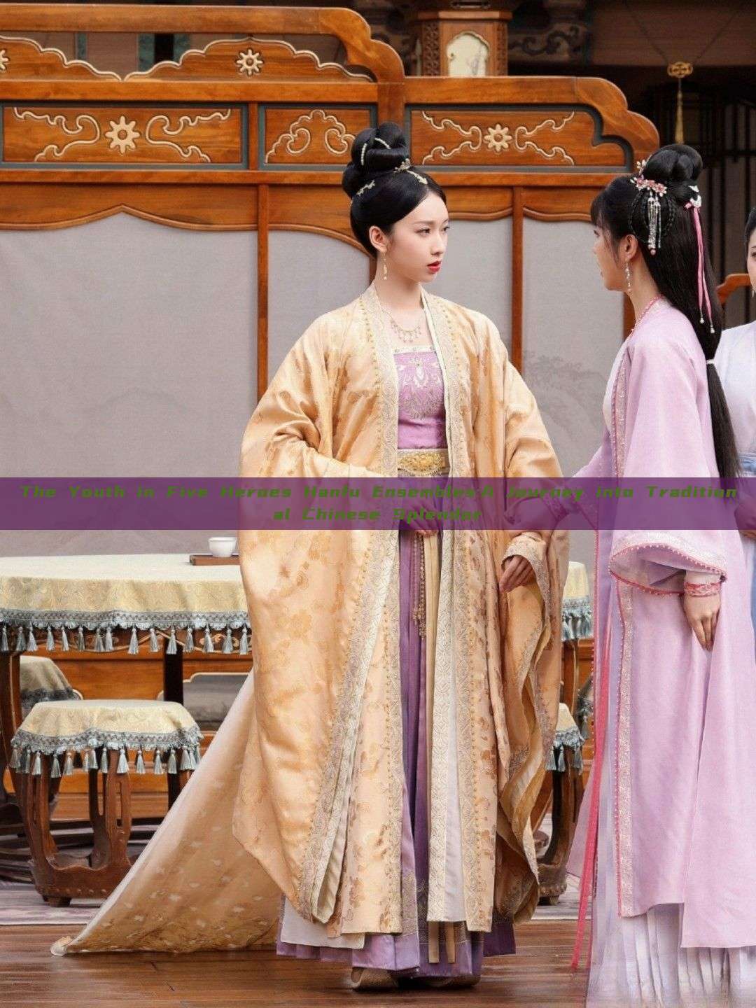 The Youth in Five Heroes Hanfu Ensembles:A Journey into Traditional Chinese Splendor The Youth in Five Heroes Hanfu Ensembles:A Journey into Traditional Chinese Splendor